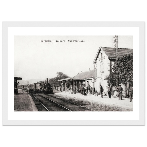 Sarcelles - La Gare vue interieure