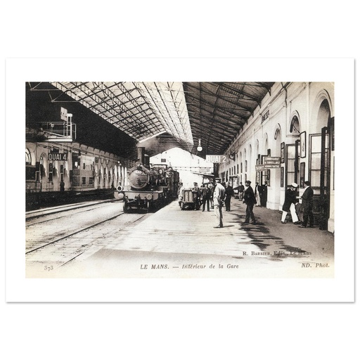 Le Mans - Interieur de la gare