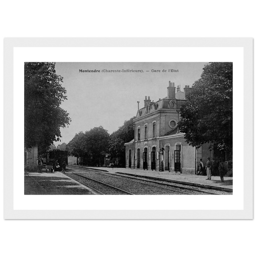 Montendre - Gare de L'etat