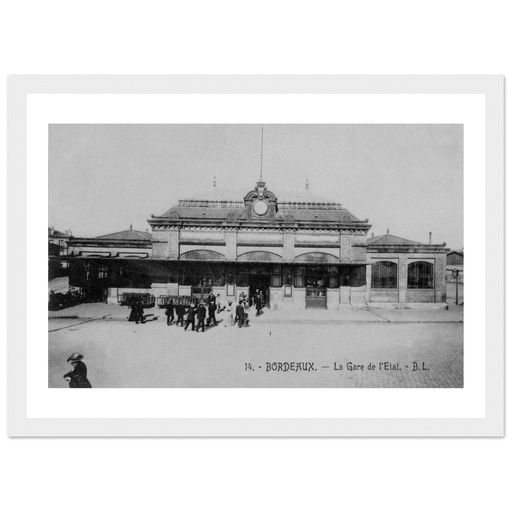 Bordeaux - La Gare de L'etat