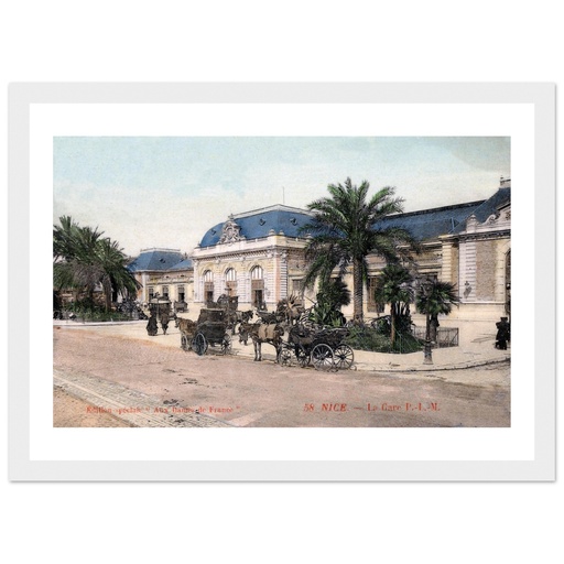 Nice - Alpes Maritimes - PACA - France Gare P.L.M