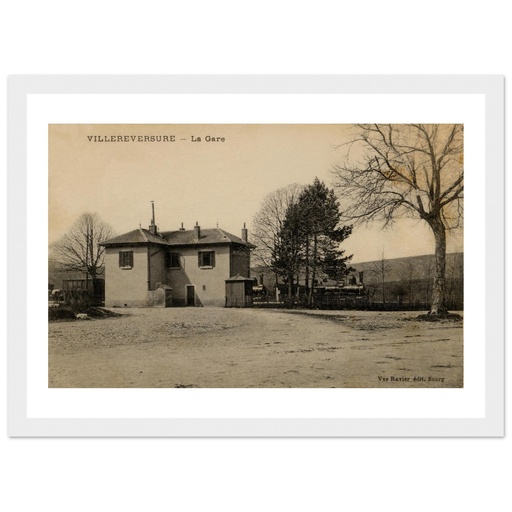 Villereversure - La Gare