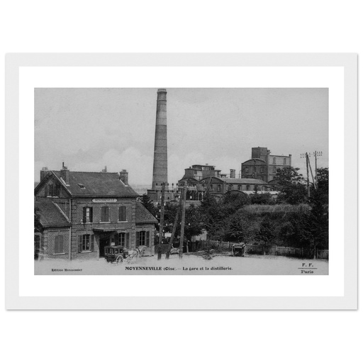 Moyenneville - La Gare et la Distillerie
