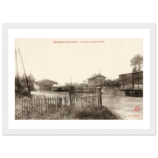 Beaumetz-les-Loges - La Gare du Chemin de Fer