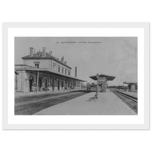 Châteaudun - La Gare - Vue intérieure