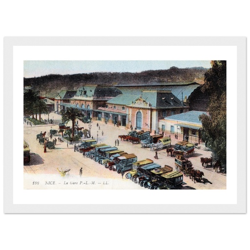 Nice - Alpes Maritimes - PACA - France - La Gare P-L-M