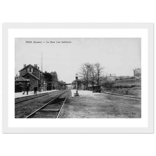 Poix - La Gare interieure - La Gare vue interieure