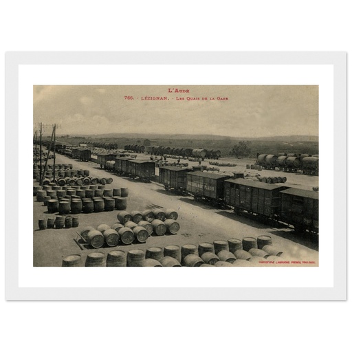 Lesparre - les quais et la Gare