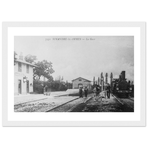 Simandre les Ormes - La Gare
