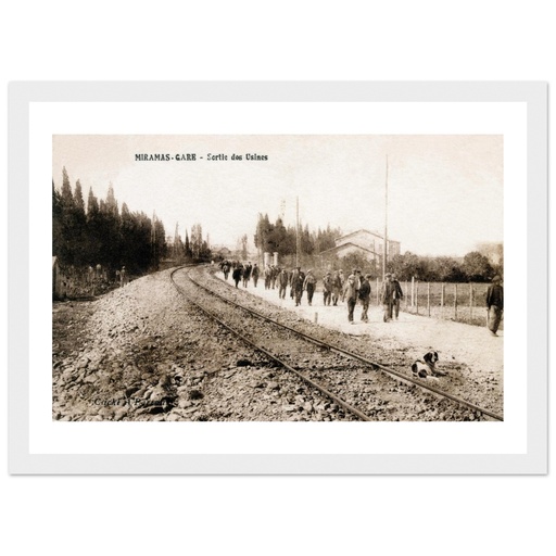 Miramas - Gare - Sortie des Usines
