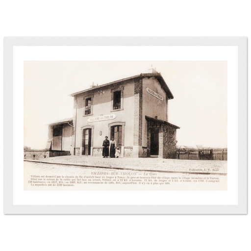 Villiers-Sur-Tholon - La Gare