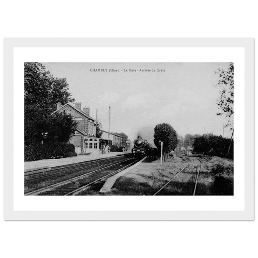 Chambly - La Gare-Arrivee du Train