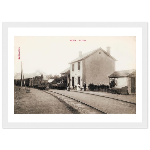 Moux - La gare