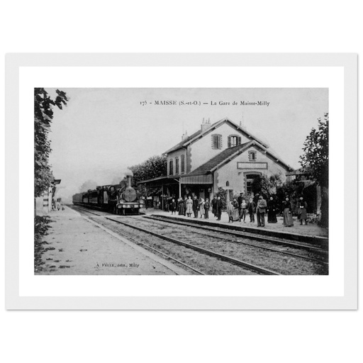 Maisse - La gare de Maisse Milly