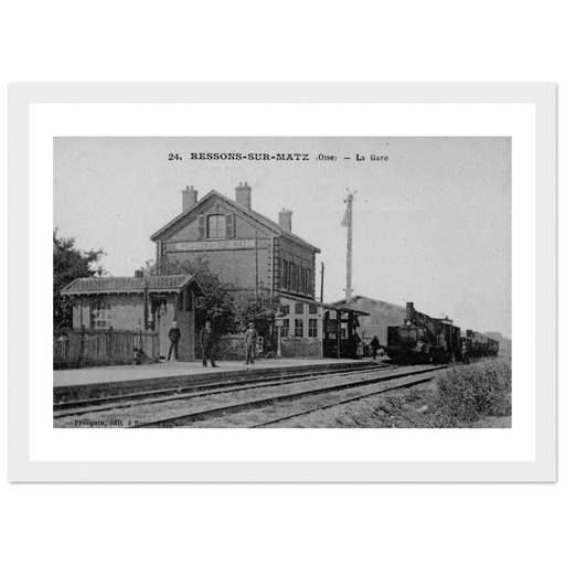 Ressons-sur-Matz - La Gare