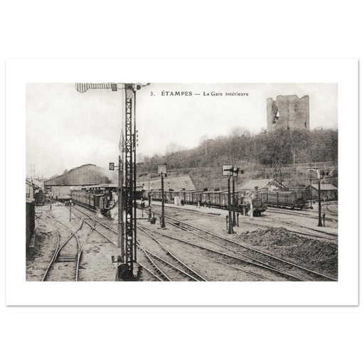 Etampes - Interieur de la Gare
