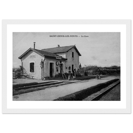 Saint-Denis-les-Ponts - La gare