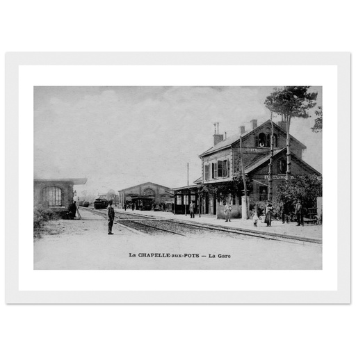 La Chapelle-aux-Pots - La gare