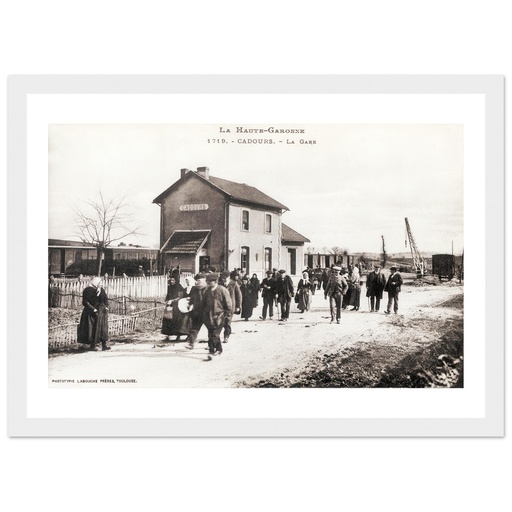Cadours - La gare Garonne - Aquitaine - France