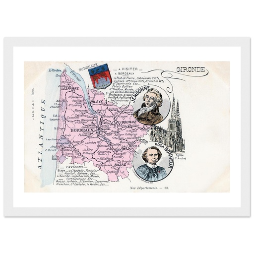 Cartographie - Departement Gironde