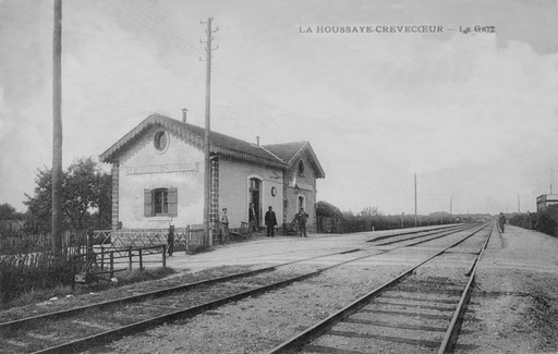 La Houssaye CreveCoeur - La Gare