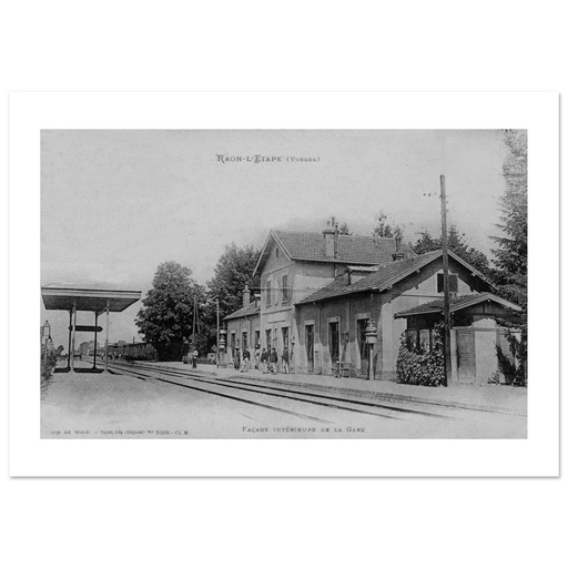 Raon-l'Étape - Facade Interieure de la Gare