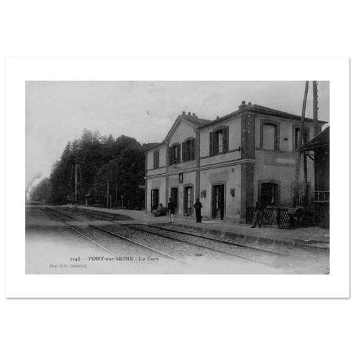 Pont sur seine - La Gare