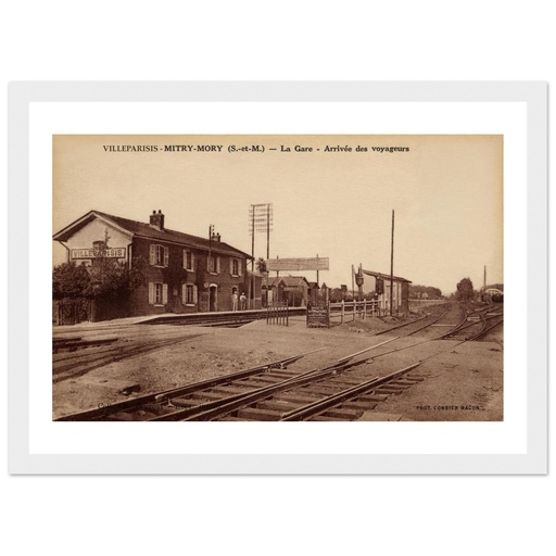 Villeparisis-Mitry-Mory (S et M) - La Gare - Arrivee des voyageurs
