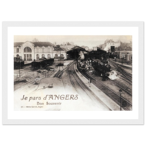 Angers - Gare Sarthe - Region Centre - France