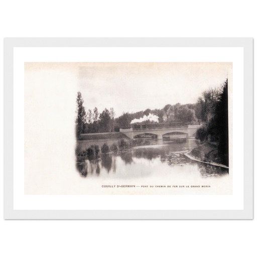 Couilly Saint-Germain - Pont du Chemin de Fer sur le Grand Morin