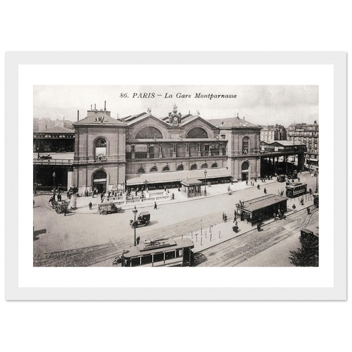 Paris - La gare Montparnasse