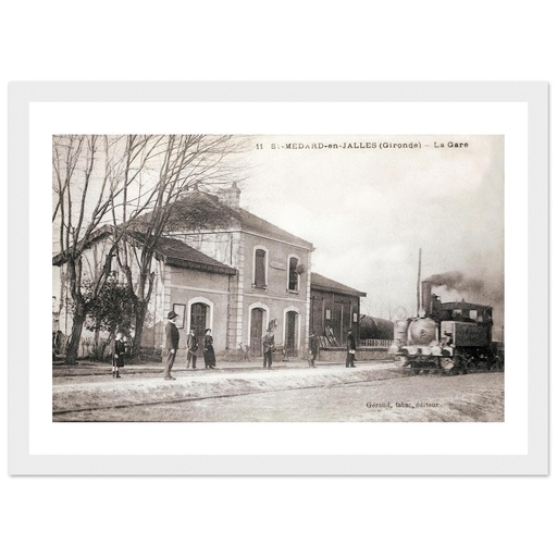 Médard-en-Jalles (Gironde) - La Gare