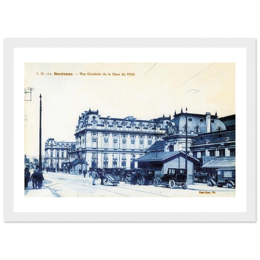 Bordeaux - Vue générale de la gare de l'Est