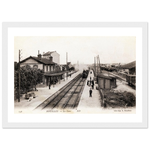 Houilles - vue generale de la gare