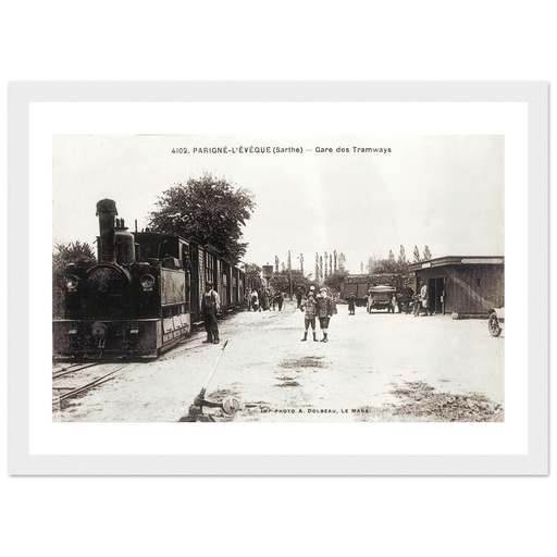 Parigné-l'Évêque (Sarthe) - La Gare du Traways