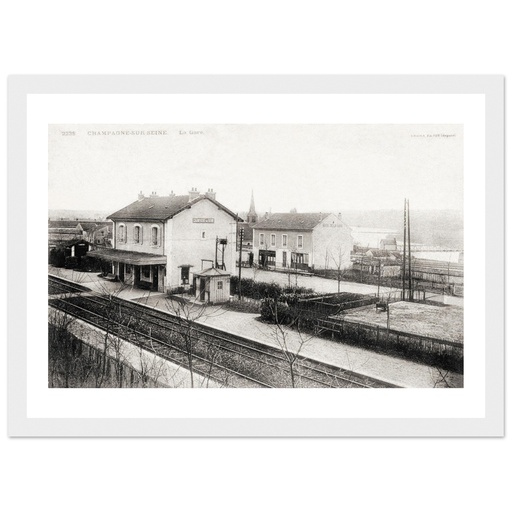 Champagne sur Seine - La Gare