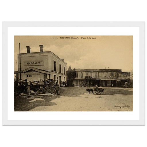 Margaux - Place de la Gare