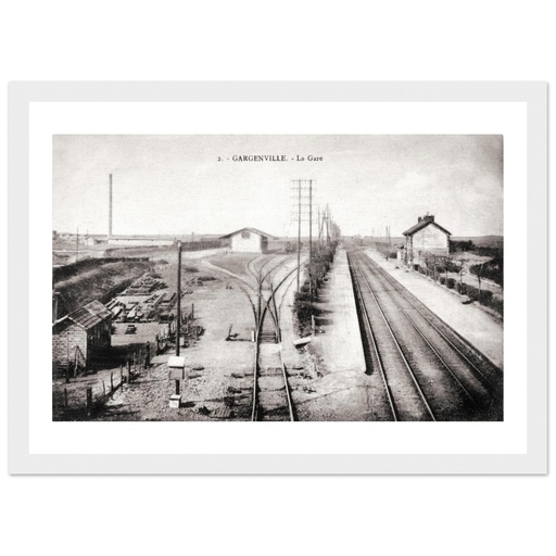Gargenville - La gare