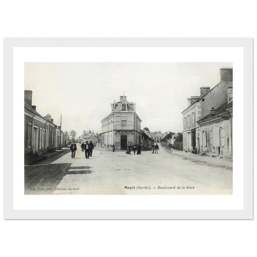 Mayet (Sarthe) - Boulevard de la Gare