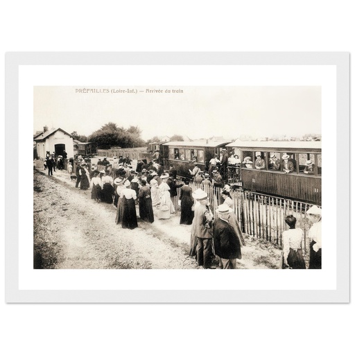 Prépailles (Loire inf.) - Arrivée du train