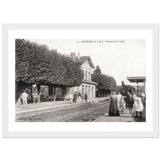 Tournan (S et M) - Interieur de la gare