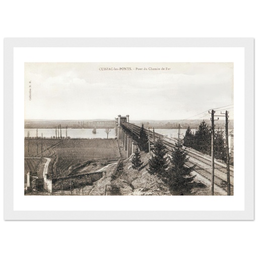 Cubzac-les-ponts - Pont du chemin de fer