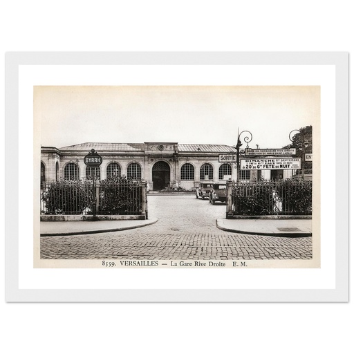 Versailles - La gare Rive Droite