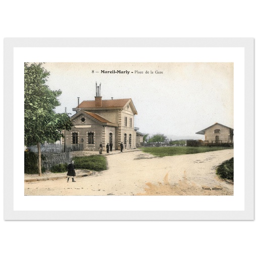 mareil marly : place de la gare