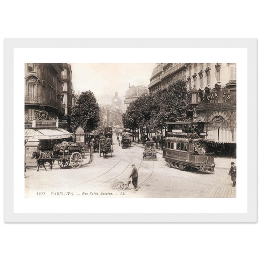Paris (IVe) - Rue Saint-Antoine