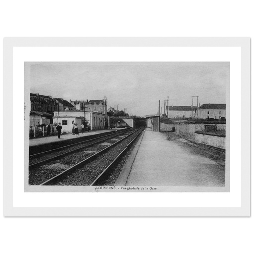 Louverne - Pays - vue generale de la gare