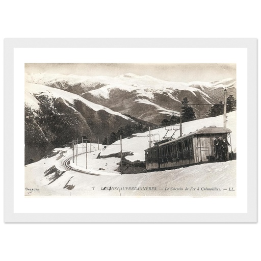 Luchon Superbagneres - Le chemin de fer a Cremaillere
