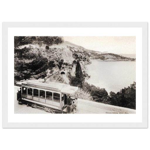 Collection Artistique   Cap d'Ail - Route pittoresque de Nice A Monte Carlo par le Tram