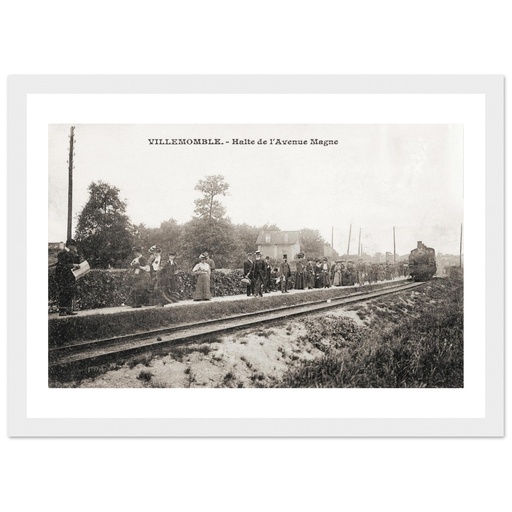 Villemomble - Halte de l Avenue Magne