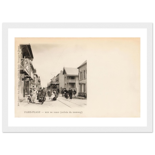 Paris-Plage - rue de Paris (arrivee du tramway)